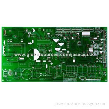 Washing machine PCB with green solder mask